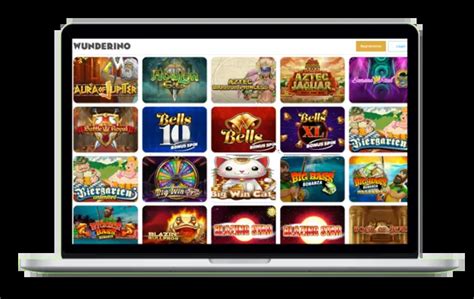 wunderino - deutschlands online casino spielautomaten